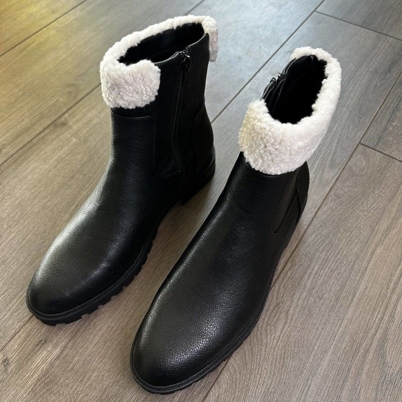 New‎ Directions Wonderly Hexley Ladies Booties Black 10M New without Box - Picture 4 of 8